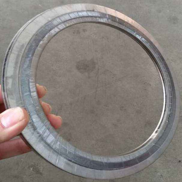 Metal winding graphite gasket tubularglass