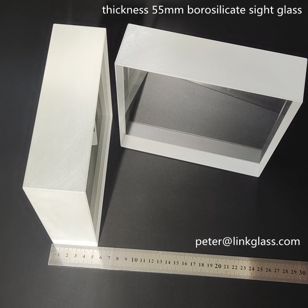 55mm thickness borosiicate sight glass