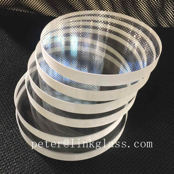 Pyrex round glass DIN7080-10