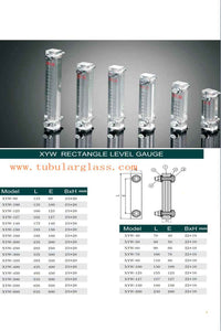 Oil sight glass oil level gauge