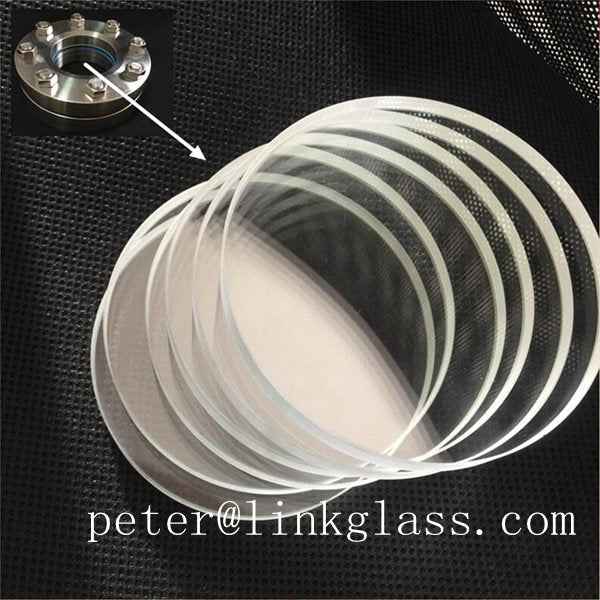 Disque en verre borosilicaté trempé pour voyant