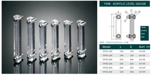 Oil Sight Glass Hydraulic Oil Level Gauge Indicator 120mm 150mm 200mm 220mm 250mm 300mm