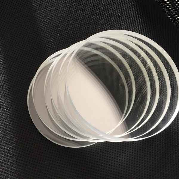 Disques de voyant circulaires en borosilicate pour lentille de voyant