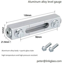 Charger l'image dans la galerie, High-temperature resistant oil level  indicator screw air compressor liquid level gauge
