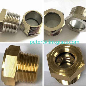 Frog eye sight glass NPT thread