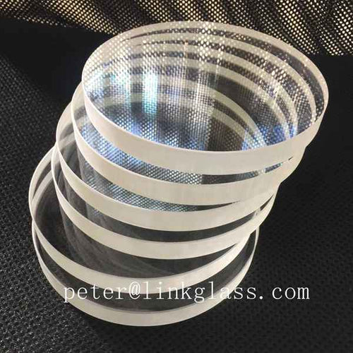 Pyrex round glass DIN7080-10