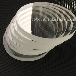 Verre de visée rond de 19 mm, verre borosilicaté de 6 pouces de diamètre