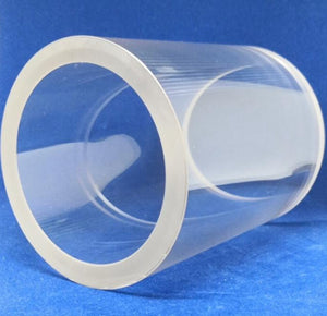 OD 100 mm, peso 3 mm, tubo de vidrio