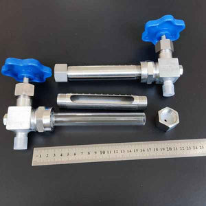 Indicador de nivel de vidrio e indicador de líquido de tubo de vidrio