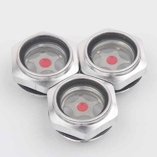 Oil Level Indicator Liquid Level Gauge Sight Glass G3/4 Male Threaded Brass Air Compressor Fittings with O-Ring